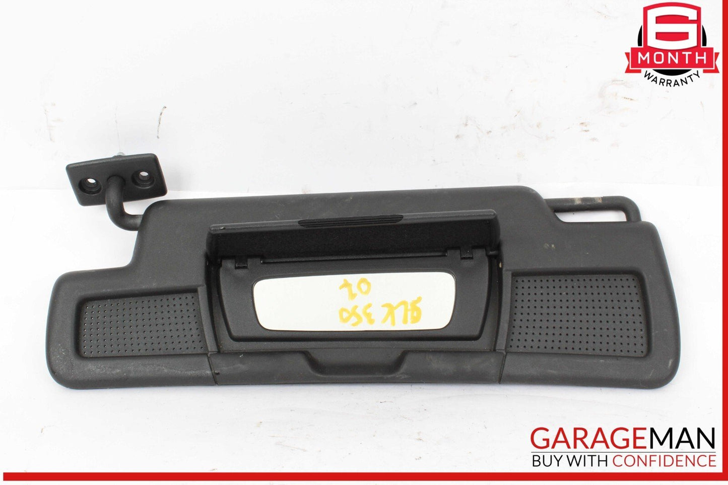 05-11 Mercedes R171 SLK350 Front Left Driver Sun Visor Sunvisor Shade Black OEM