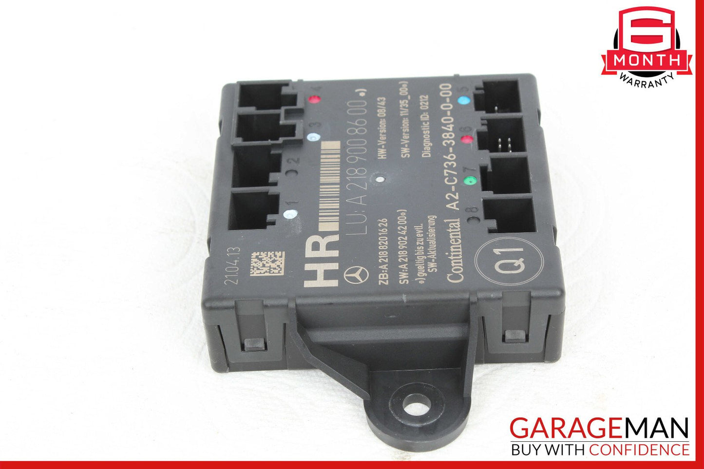08-18 Mercedes E350 CLS550 CLS400 C300 Rear Right Side Door Control Module Unit