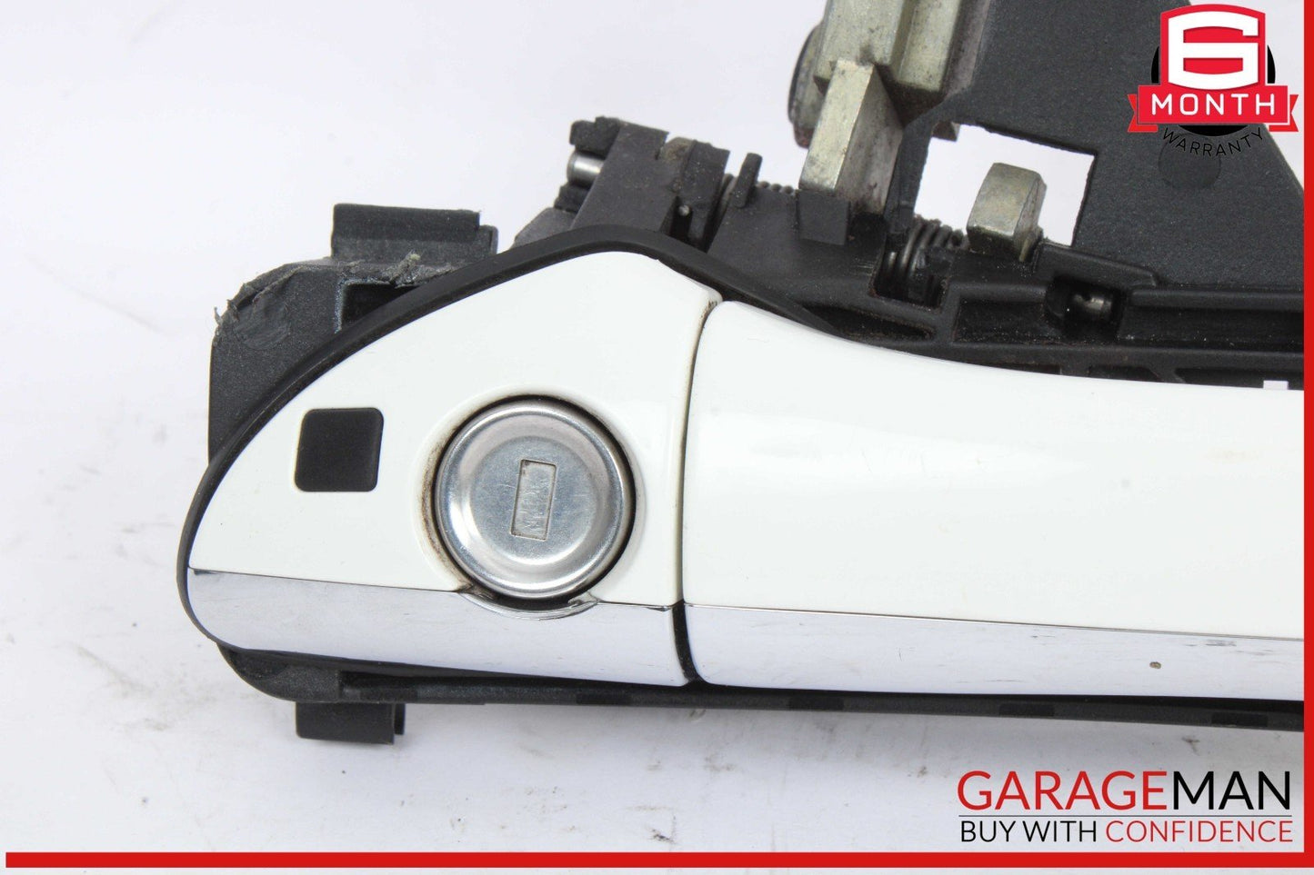 00-06 Mercedes W220 S430 Front Left Driver Side Exterior Door Handle White OEM