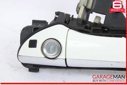 00-06 Mercedes W220 S430 Front Left Driver Side Exterior Door Handle White OEM