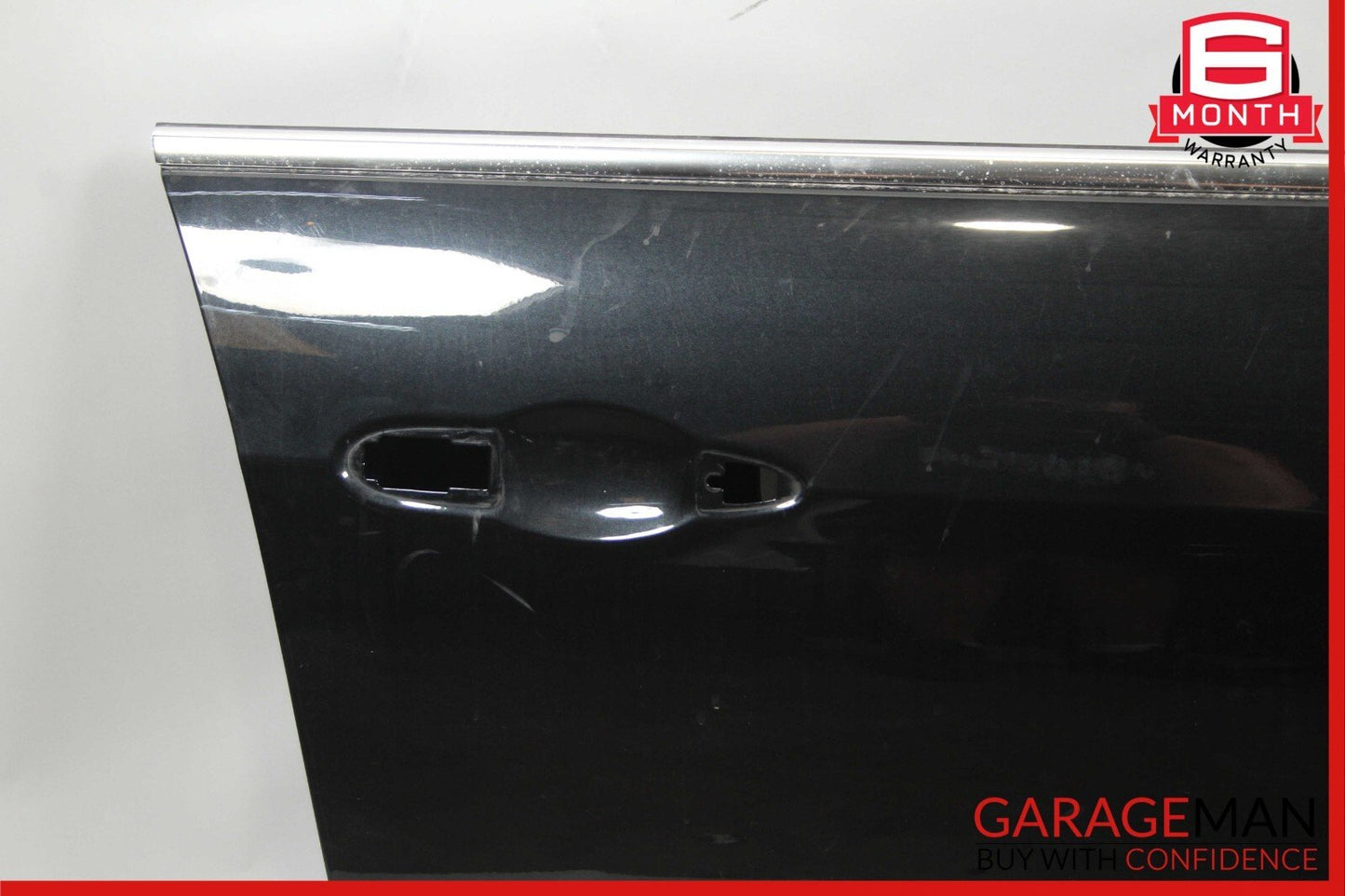 14-17 Maserati Ghibli Front Right Passenger Side Exterior Door Shell Black