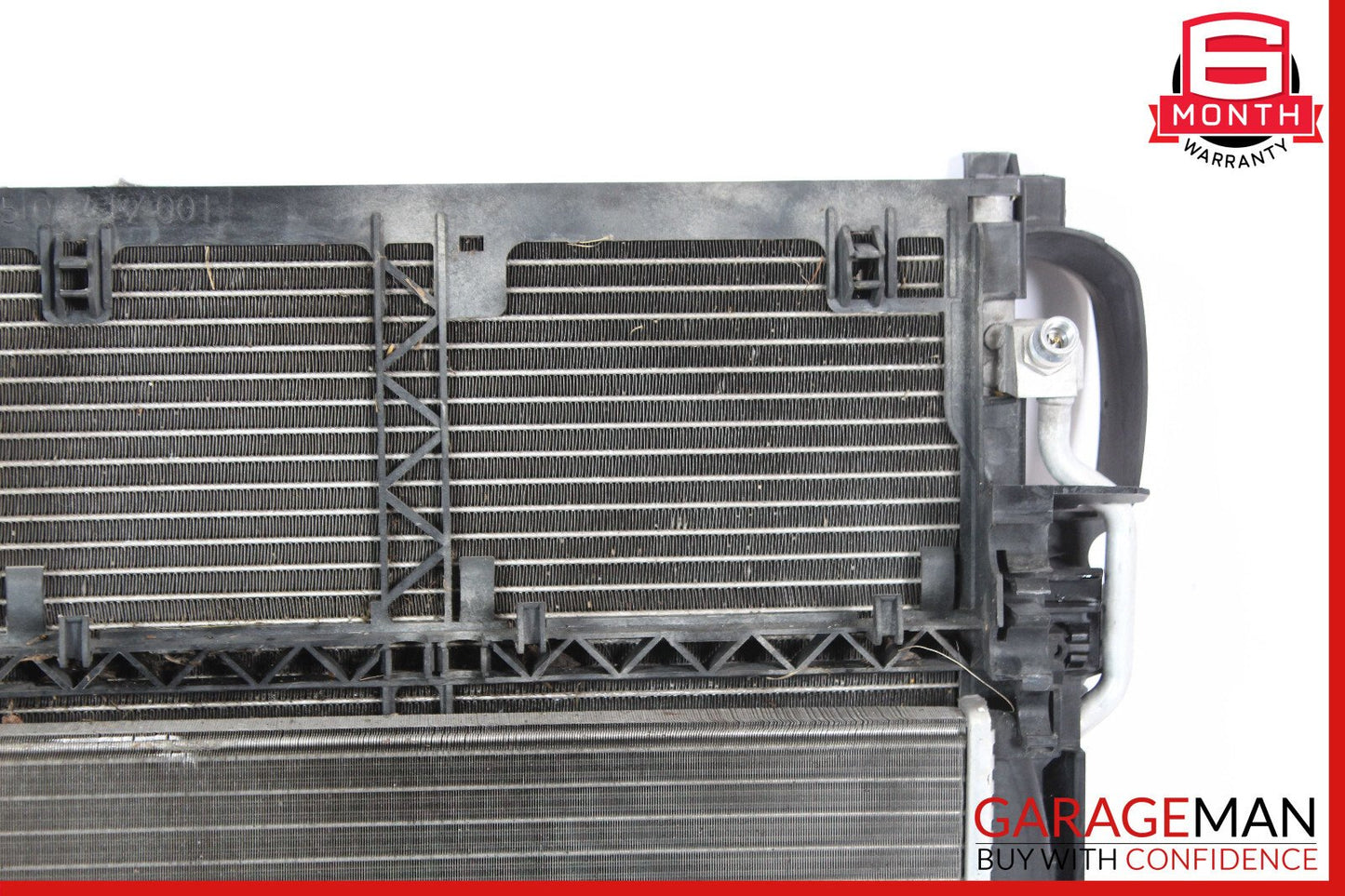 10-13 Mercedes W221 S400 Hybrid Engine Cooling Radiator A/C Air AC Condenser OEM