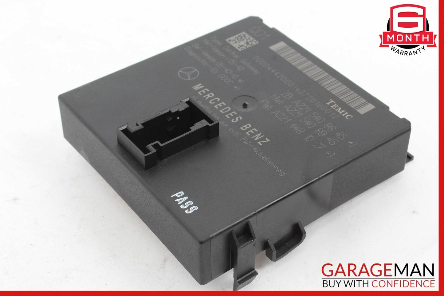 07-10 Mercede W216 CL550 CL65 AMG Central Gateway Control Module 2215408845 OEM