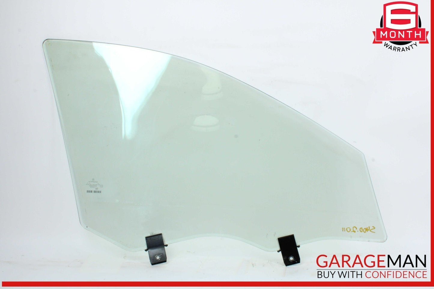 07-13 Mercedes W221 S400 S550 S600 Front Left Driver Side Door Window Glass OEM