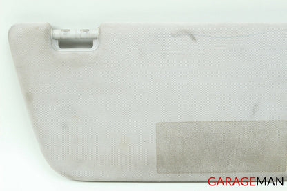 07-13 Mercedes W221 S550 Sun Visor Sunvisor Shade Cover Left Driver Gray OEM
