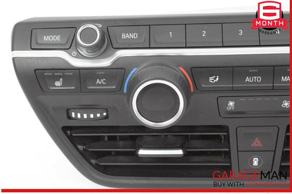 14-21 BMW i3 Hybrid Radio & AC A/C Climate Control Switch Panel 9379125 OEM