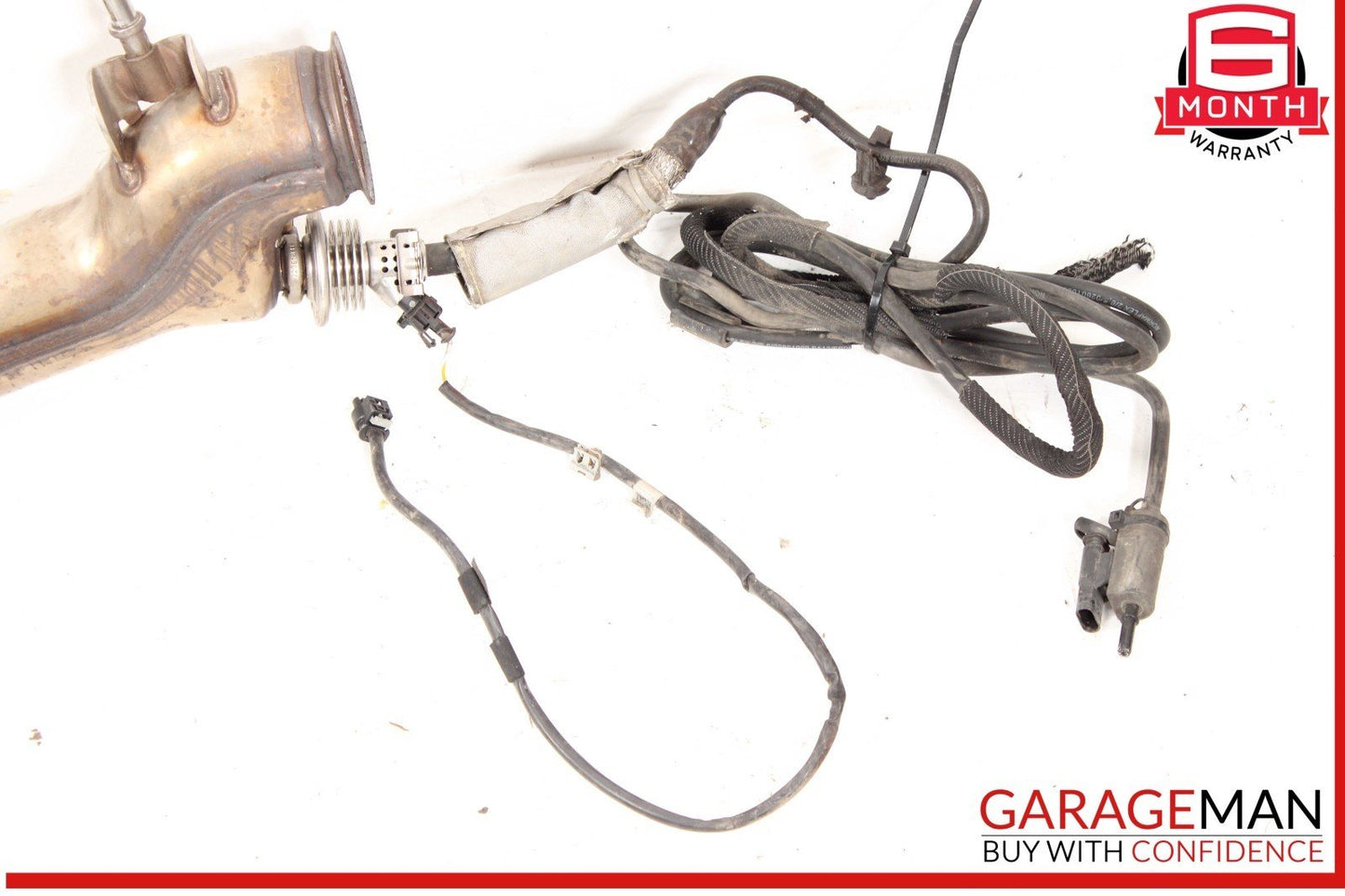 12-15 Mercedes X204 GLK250 Center Exhaust Muffler Resonator OEM