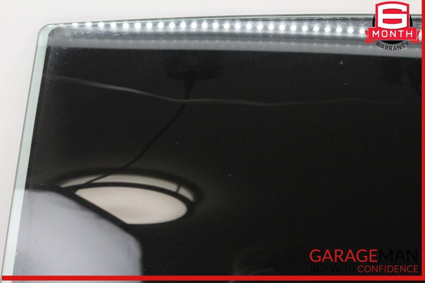 12-18 Audi A6 S6 Rear Left Driver Side Door Window Glass OEM
