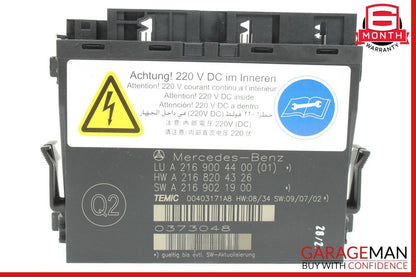10-14 Mercedes W216 CL550 Front Left or Right Seat Contour Control Module Unit