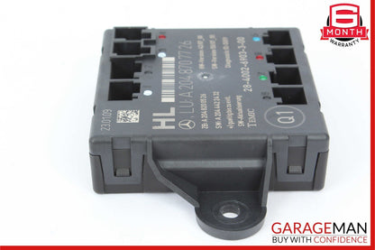 08-18 Mercedes W204 C300 CLS550 GLK350 Rear Left Side Door Control Module Unit