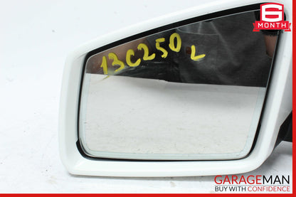 12-15 Mercedes W204 C250 E350 Front Left Driver Side Mirror Door Rear View Black