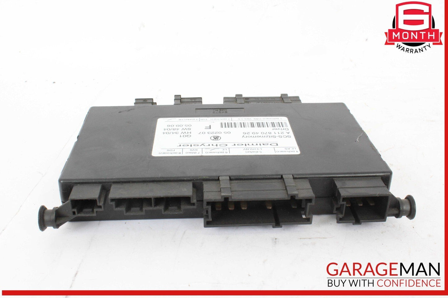 03-11 Mercedes W219 CLS550 SLK280 Front Left Side Seat Control Module OEM