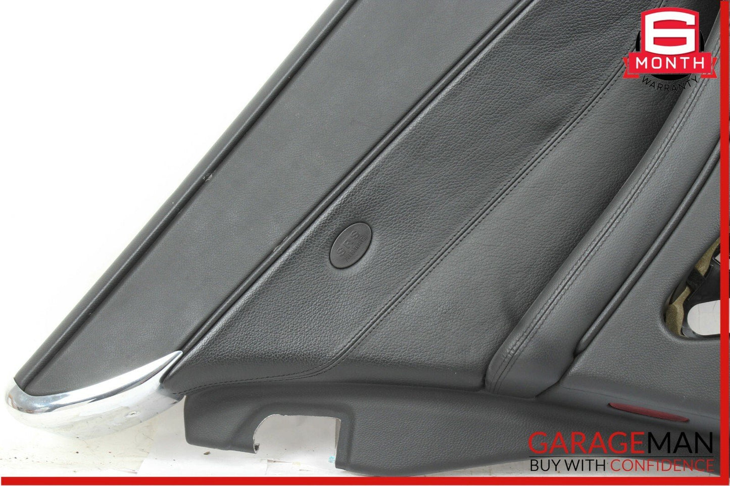 06-11 Mercedes W219 CLS500 Rear Left Interior Door Trim Panel Cover Black