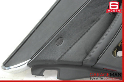 06-11 Mercedes W219 CLS500 Rear Left Interior Door Trim Panel Cover Black