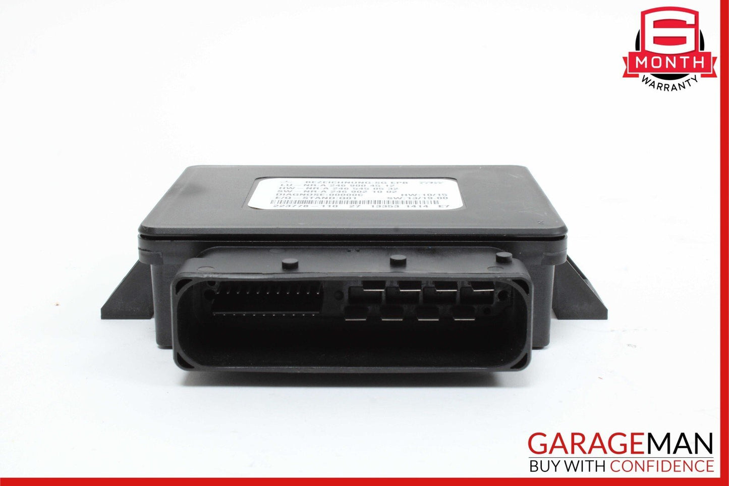 12-16 Mercedes R172 SLK250 SLK350 Hand Parking Brake Control Module Unit OEM