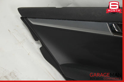 08-11 Mercedes W204 C300 Rear Left Driver Side Interior Door Panel Black OEM