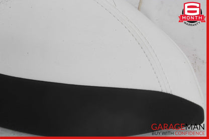 16-20 Tesla Model S Rear Right Side Seat Bolster Cushion Cover White OEM