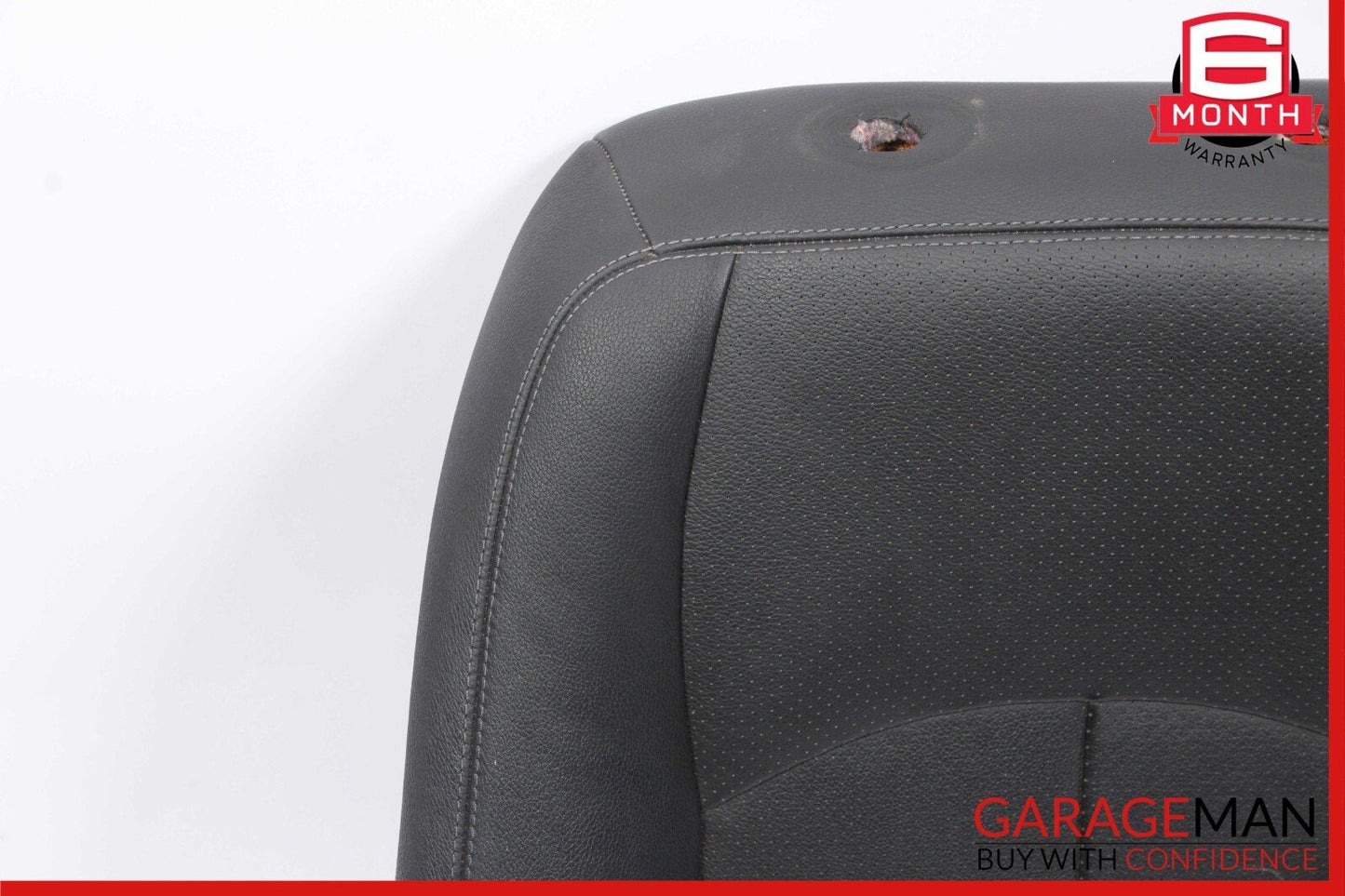 03-06 Mercedes W211 E320 E500 Front Right Top Upper Seat Cushion Cover Black