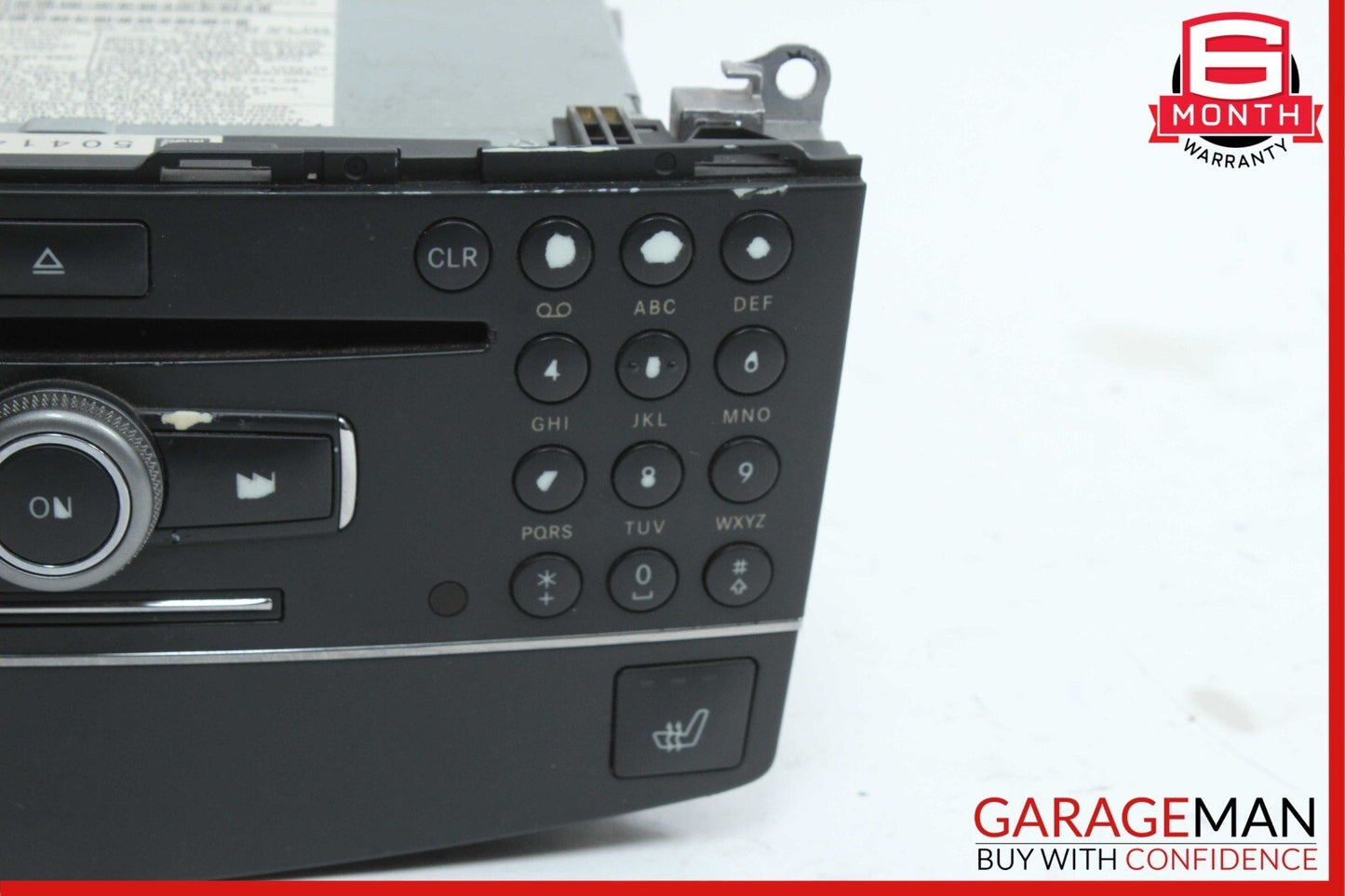 08-11 Mercedes W204 C300 C350 Navi Navigation Command Head Unit DVD CD Audio