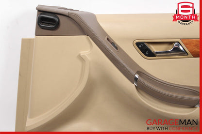 06-10 Mercedes W251 R350 R500 R550 Front Right Side Interior Door Panel Brown
