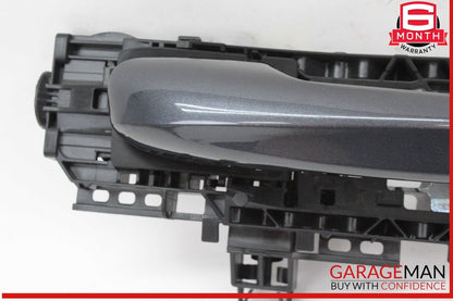 15-20 Mercedes W205 C300 Right Passenger Side Exterior Door Handle Gray OEM
