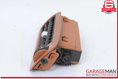03-13 Maserati Quattroporte M139 Right Side B-Pillar AC A/C Air Vent Brown OEM