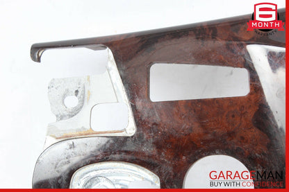 07-13 Mercedes W221 S400 S400 Center Console Multi Function Trim Bezel Wood