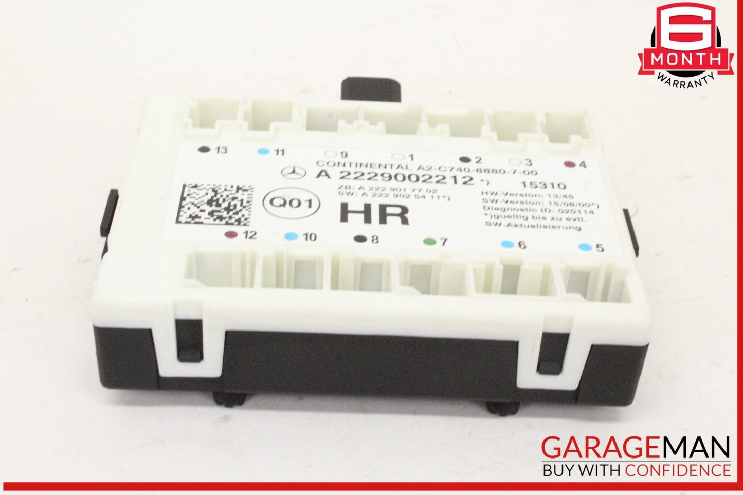 14-17 Mercedes W222 S550 Rear Right Passenger Side Door Control Module Unit OEM