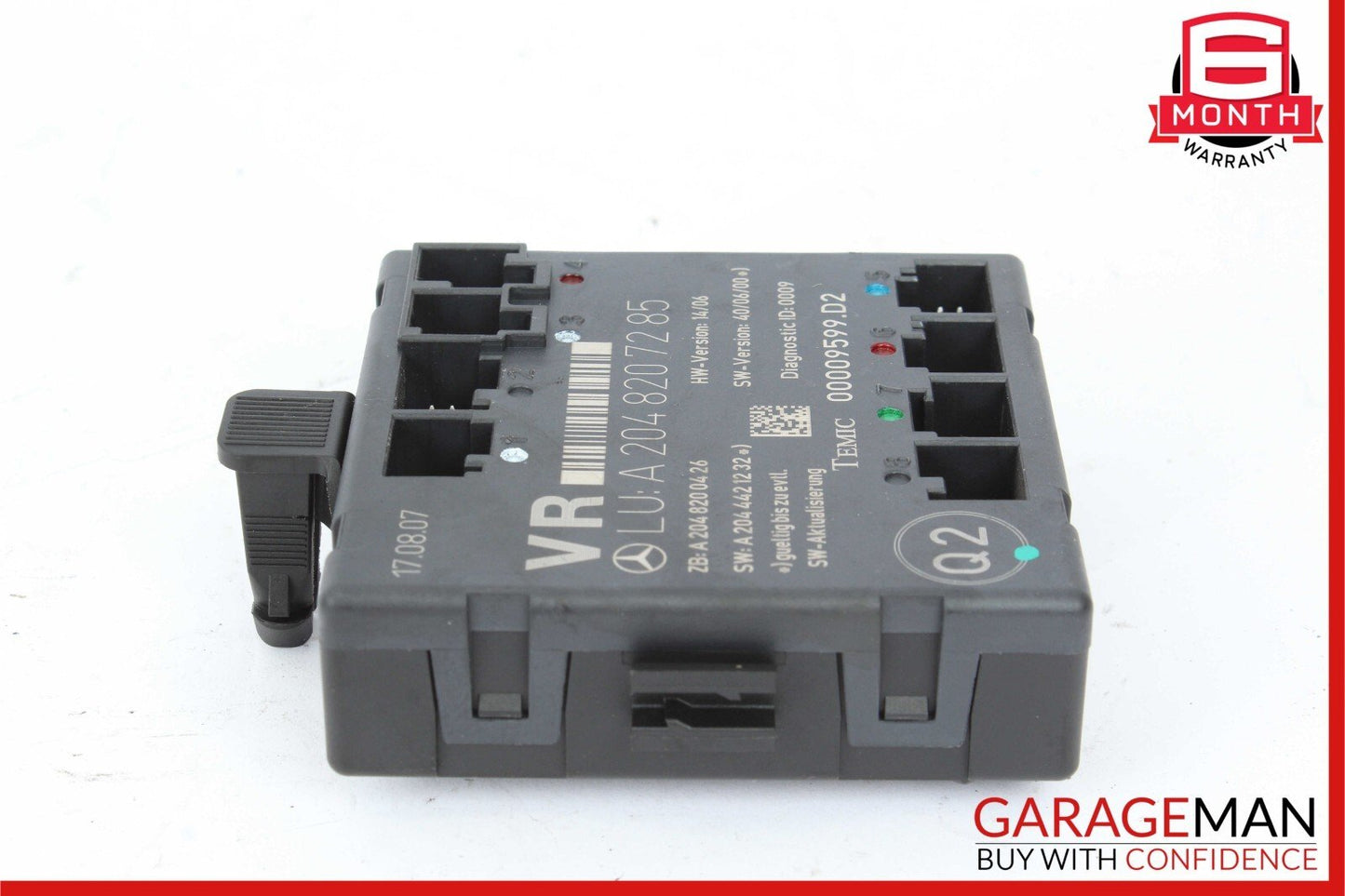 08-14 Mercedes W204 C300 C350 Front Right Passenger Door Control Module Unit OEM