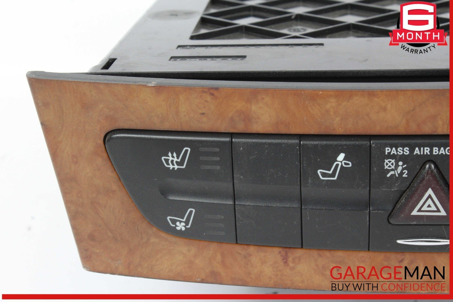 03-09 Mercedes W219 CLS550 E500 Hazard Switch Control Panel 2116800552 OEM