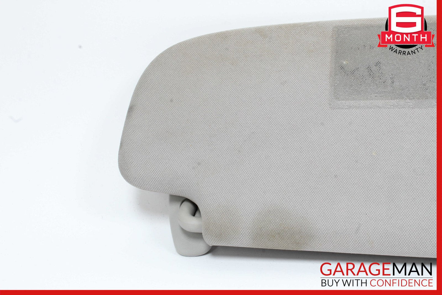 07-14 Mercedes CL550 S550 Front Left Sun Visor Sunvisor Shade Cover Suede Gray