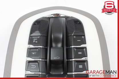 12-13 Porsche Cayenne 958 Hybrid S Front Overhead Dome Light Lamp Gray OEM