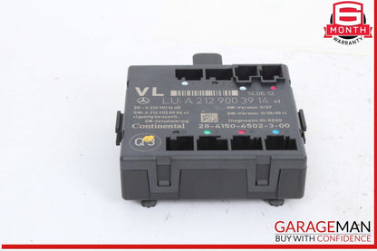 08-18 Mercedes W204 C250 C300 Front Left Driver Side Door Control Module OEM