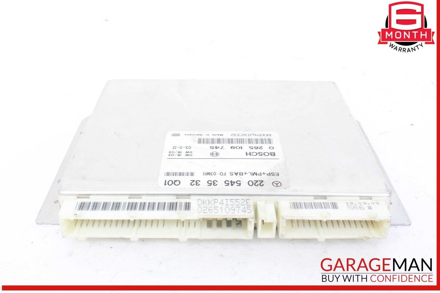 03-06 Mercedes W220 S55 AMG ABS PML Control Electronic Stability Unit ESP OEM