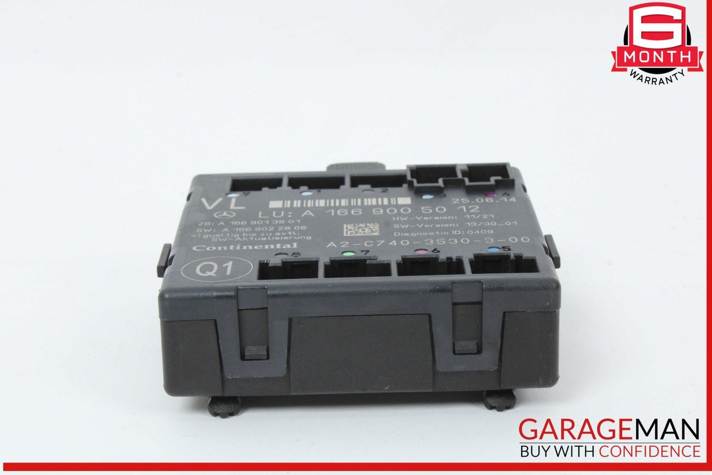 12-19 Mercedes X166 GL550 ML400 GLE350 Front Left Side Door Control Module Unit