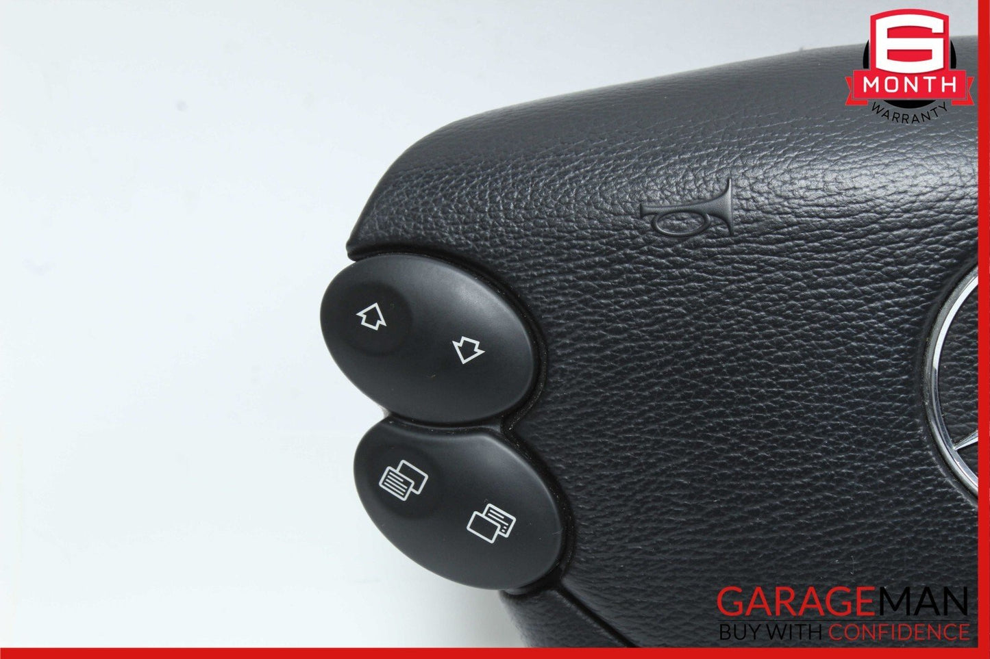 03-12 Mercedes CLK350 E350 SL500 Steering Wheel Airbag Air Bag Leather Black