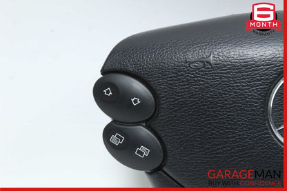 03-12 Mercedes CLK350 E350 SL500 Steering Wheel Airbag Air Bag Leather Black