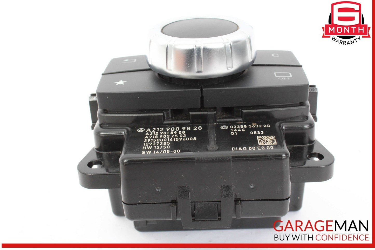 15-20 Mercedes W212 E350 SLC300 Radio Navigation Media Controller Switch OEM