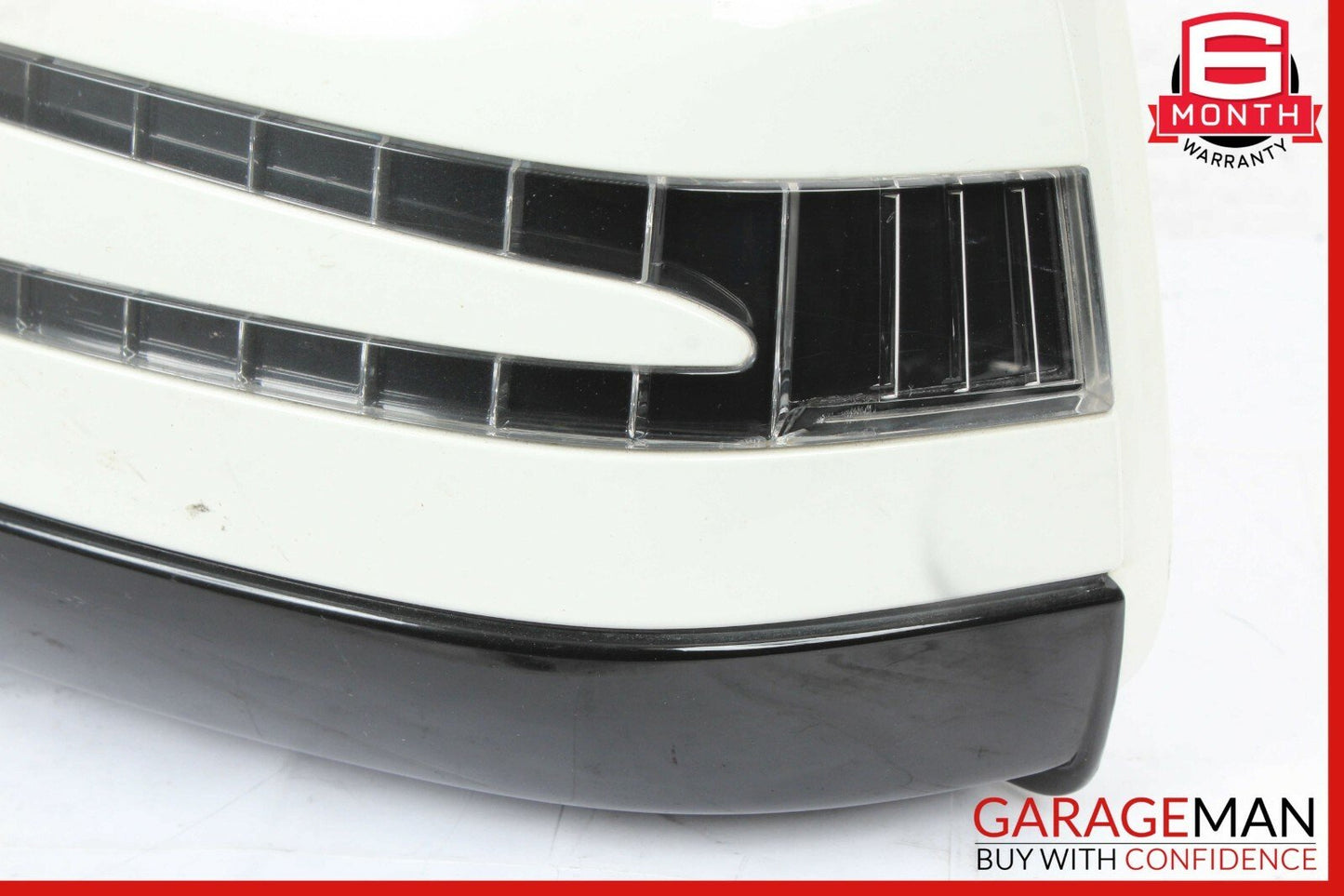 11-13 Mercedes W251 R350 Front Left Side Mirror Door Rear View White OEM
