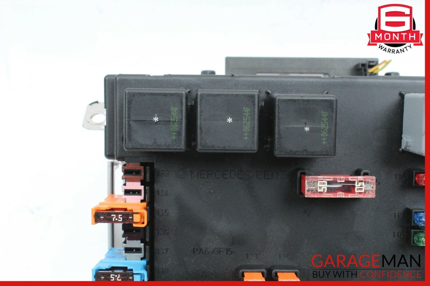 07-09 Mercedes W221 S600 CL65 AMG Rear Trunk Fuse Box Sam Module 2215403250 OEM