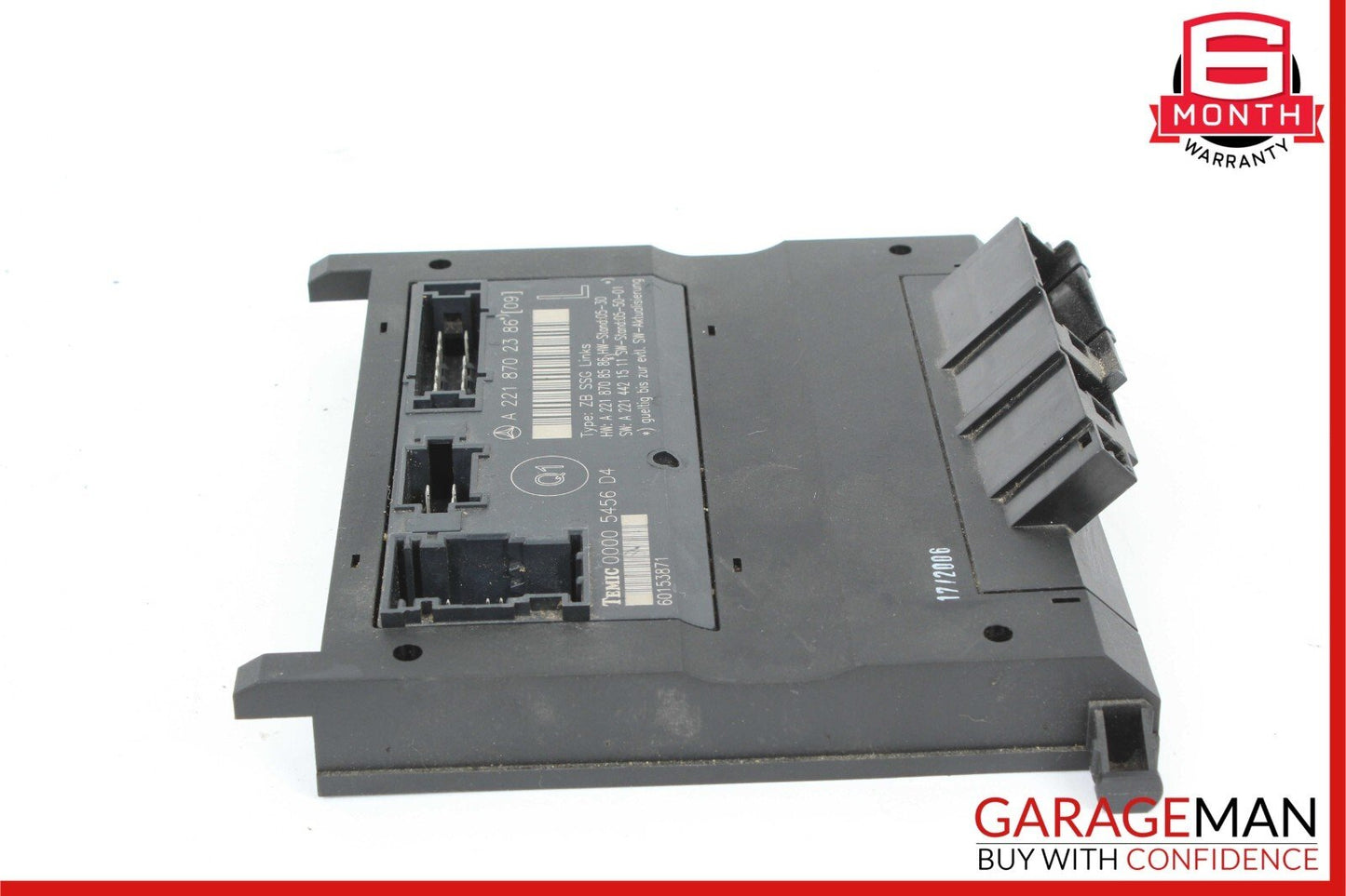 07-13 Mercedes W221 S550 S63 Front Left Driver Side Under Seat Control Unit OEM