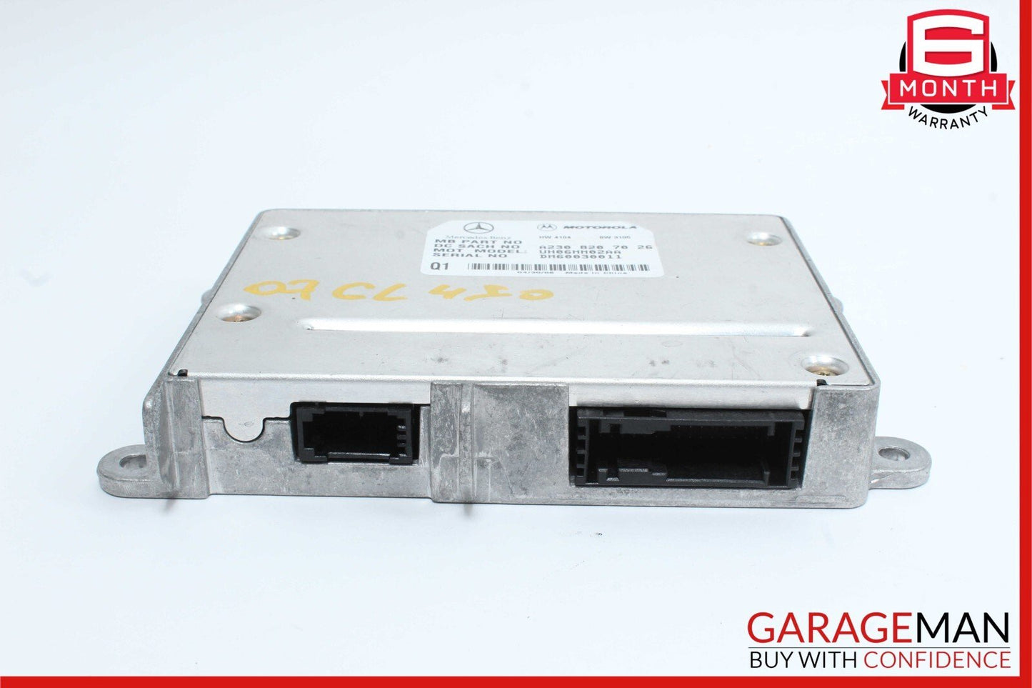 06-12 Mercedes GL450 E350 SL550 Communication Control Module Unit 2308207026