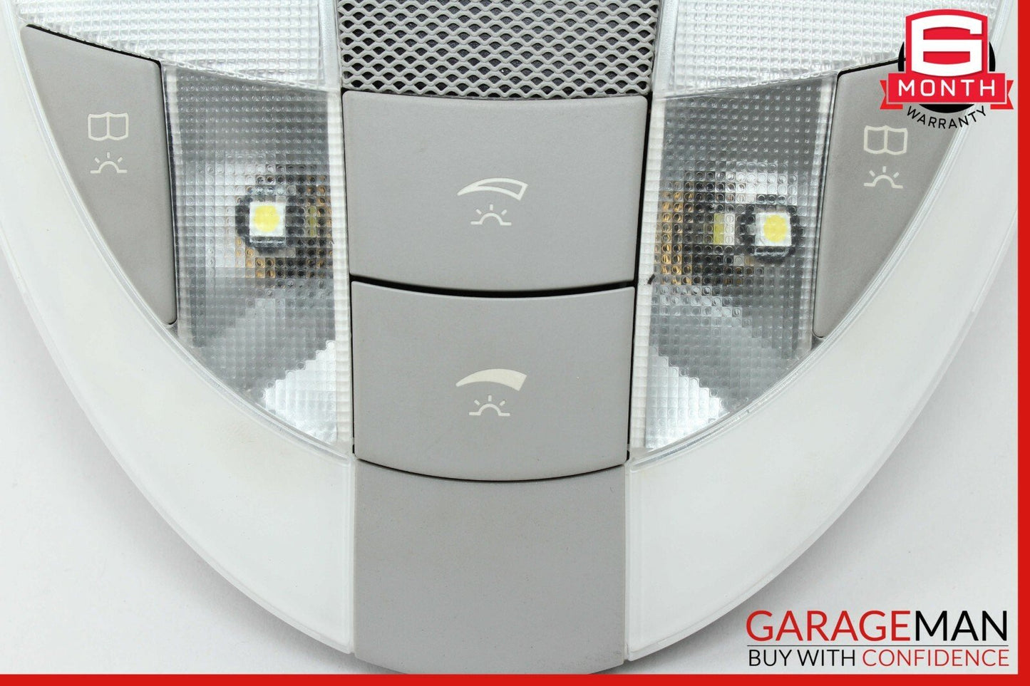 03-11 Mercedes W219 CLS500 E320 Rear Overhead Dome Light Gray 2118202001 OEM