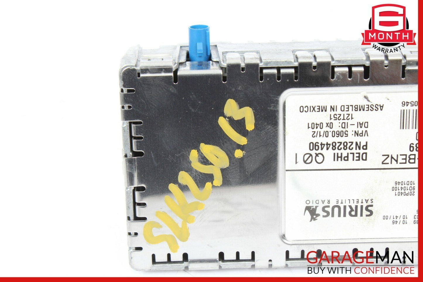 12-14 Mercedes R172 SLK350 CLS500 Sirius Satellite Radio Receiver Control Module
