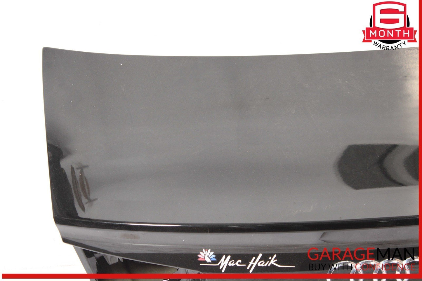 12-18 Audi A6 Rear Trunk Lid Deck Shell Panel Black OEM