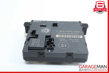 06-11 Mercedes W219 CLS500 Rear Right Door Control Module 2198200326 OEM
