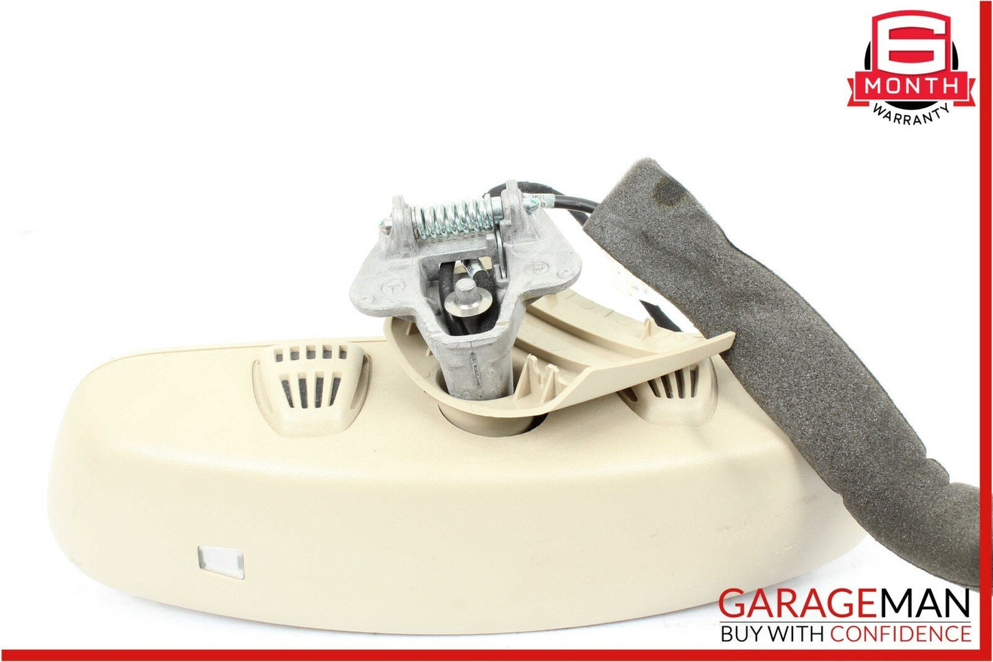 08-14 Mercedes W204 C250 C300 Top Upper Rear View Mirror Assembly Beige
