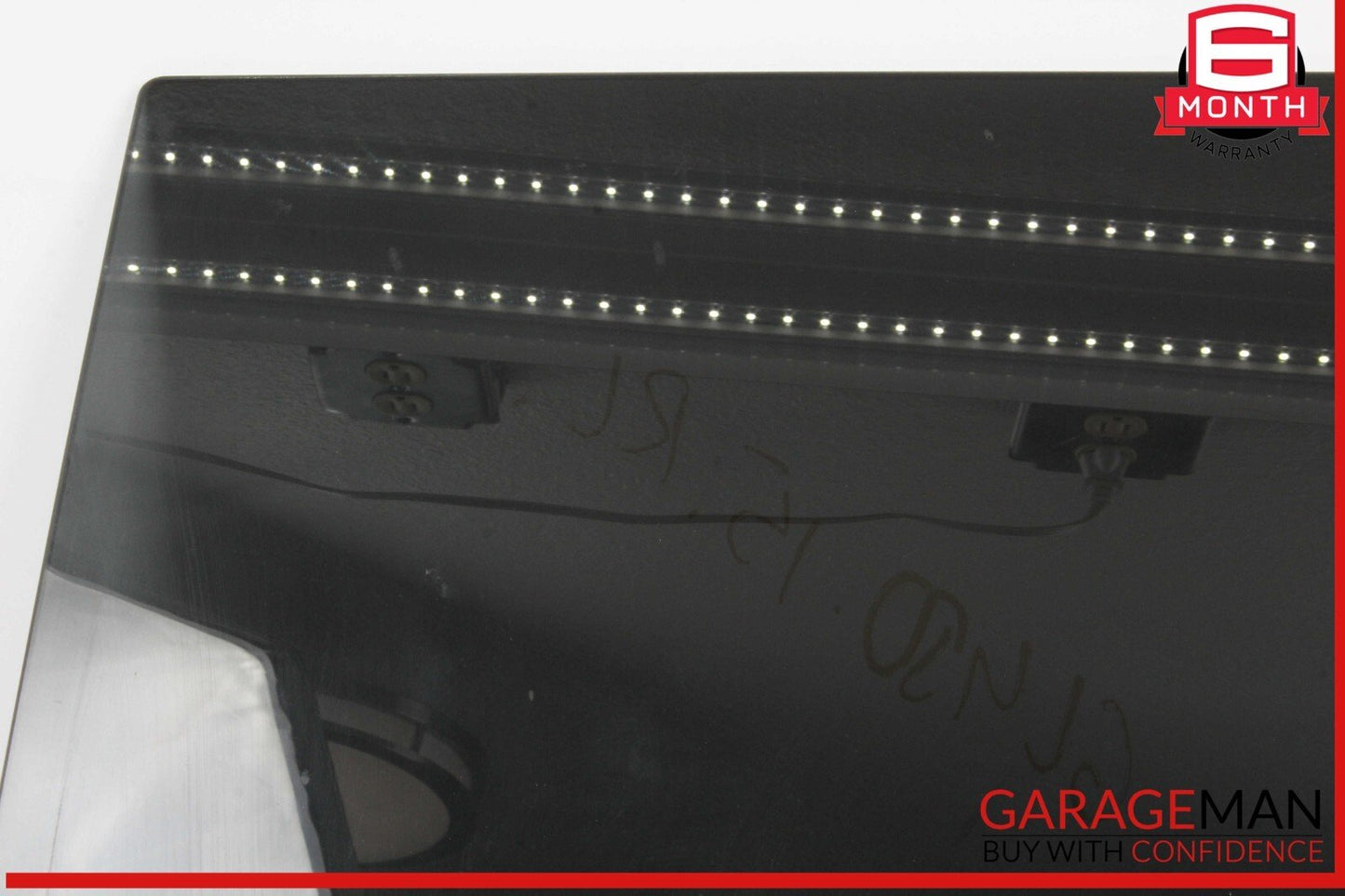 13-19 Mercedes X166 GL450 GLS550 Rear Left Side Window Glass 1667352510 OEM