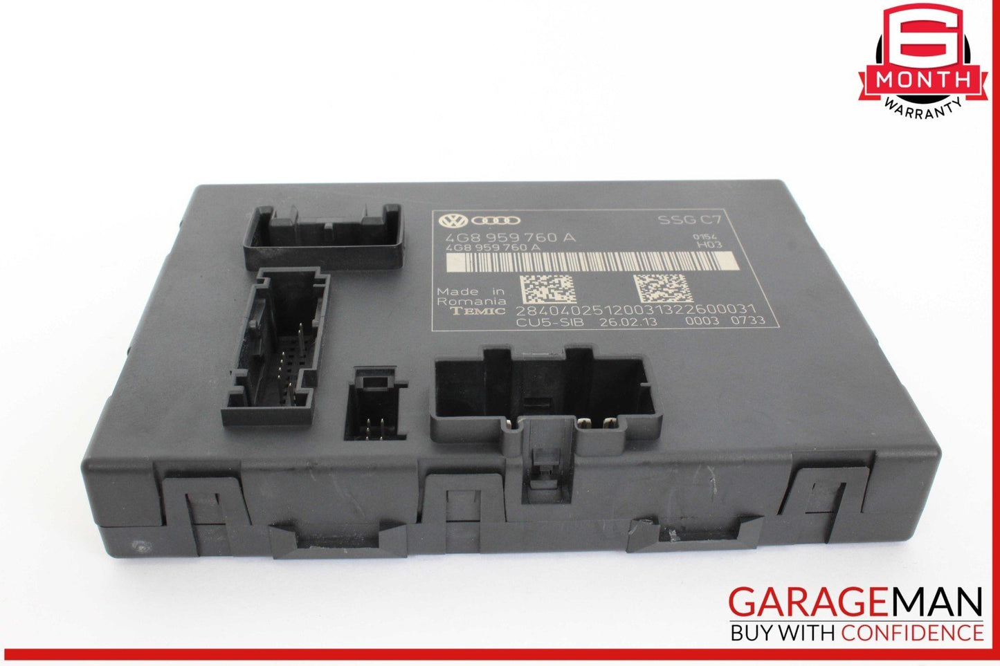 12-18 Audi A6 A7 Front Left Driver Side Seat Control Module Unit 4G8959760A OEM
