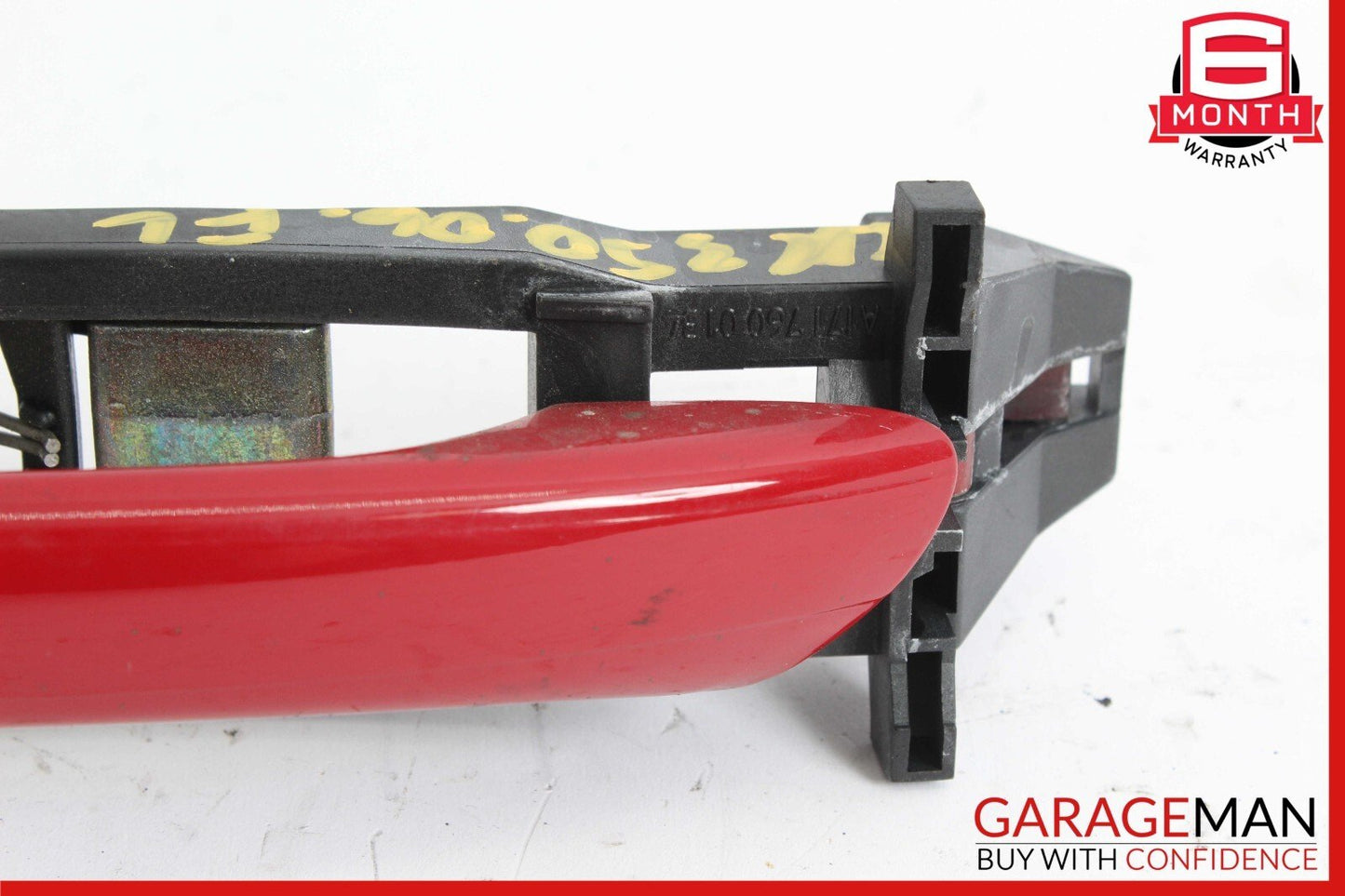 05-11 Mercedes R171 SLK350 Front Left Driver Side Exterior Door Handle Red OEM